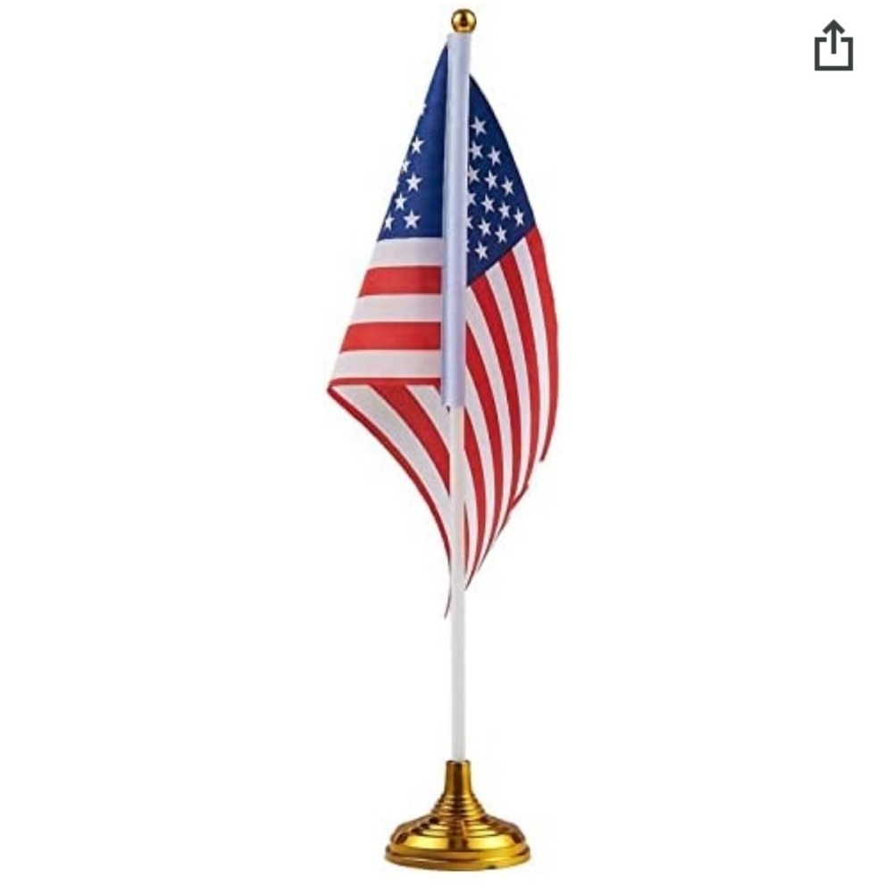 Set of 12 Mini USA Flags​​ - Picture 4 of 6